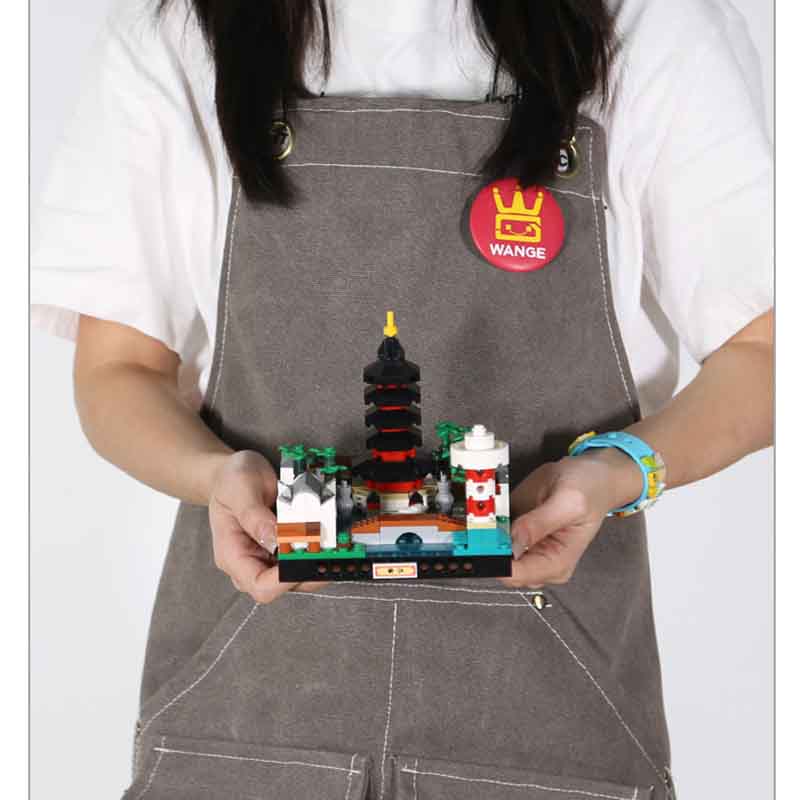 

Moc 321Pcs China Urban Micro Landscape Architecture Zhejiang Model Assembly Diy Construction Blocks Children S Game Toys