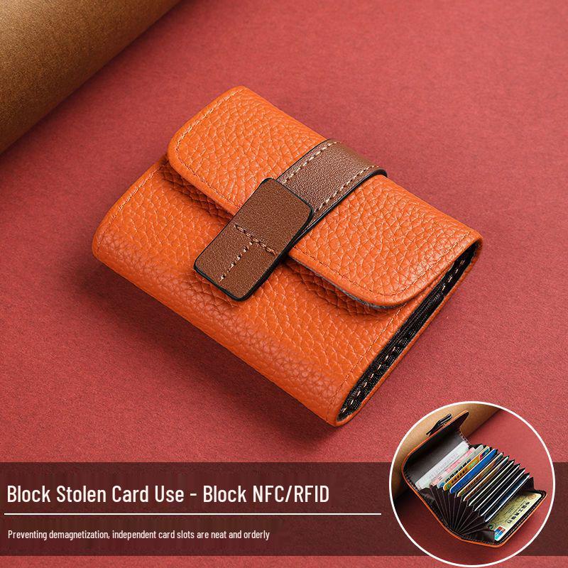 Women's Multi-Card Slot Holder - Large Capacity, Elegant Driver's License and Card Sleeve