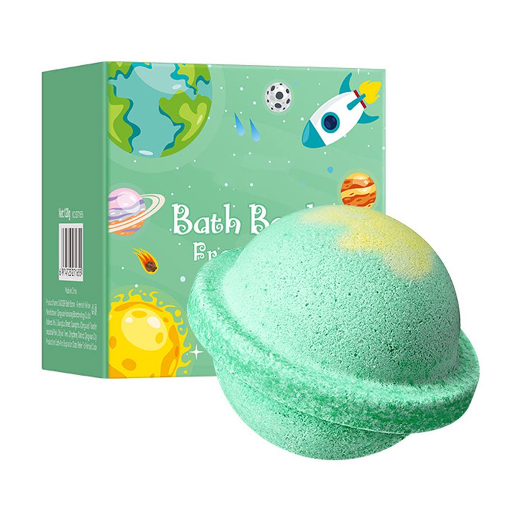 Natural Moisturizing Galaxy Planet Bath Bombs Organic Bubble Bath Fizzies for Holiday Gifts