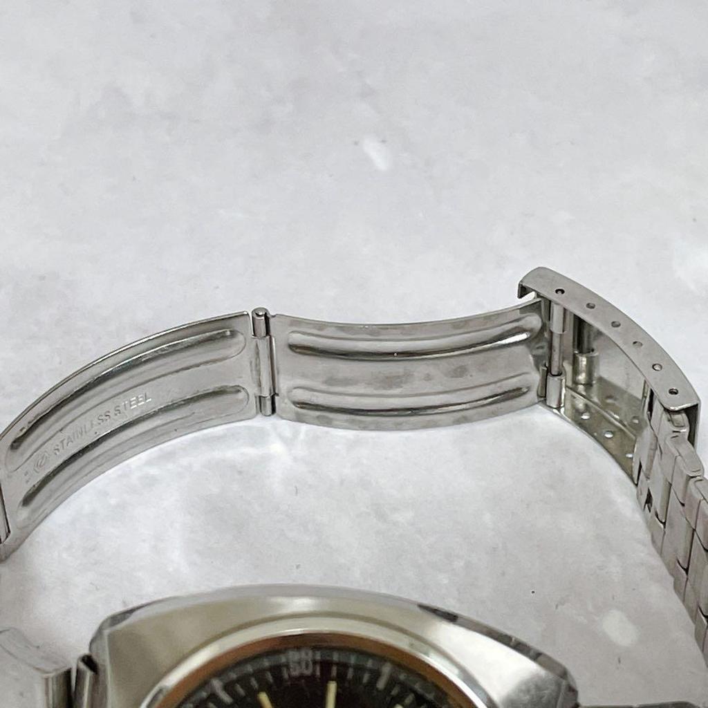 Used Rare SEIKO 5 SPORTS 6119 Vintage Watch #t57