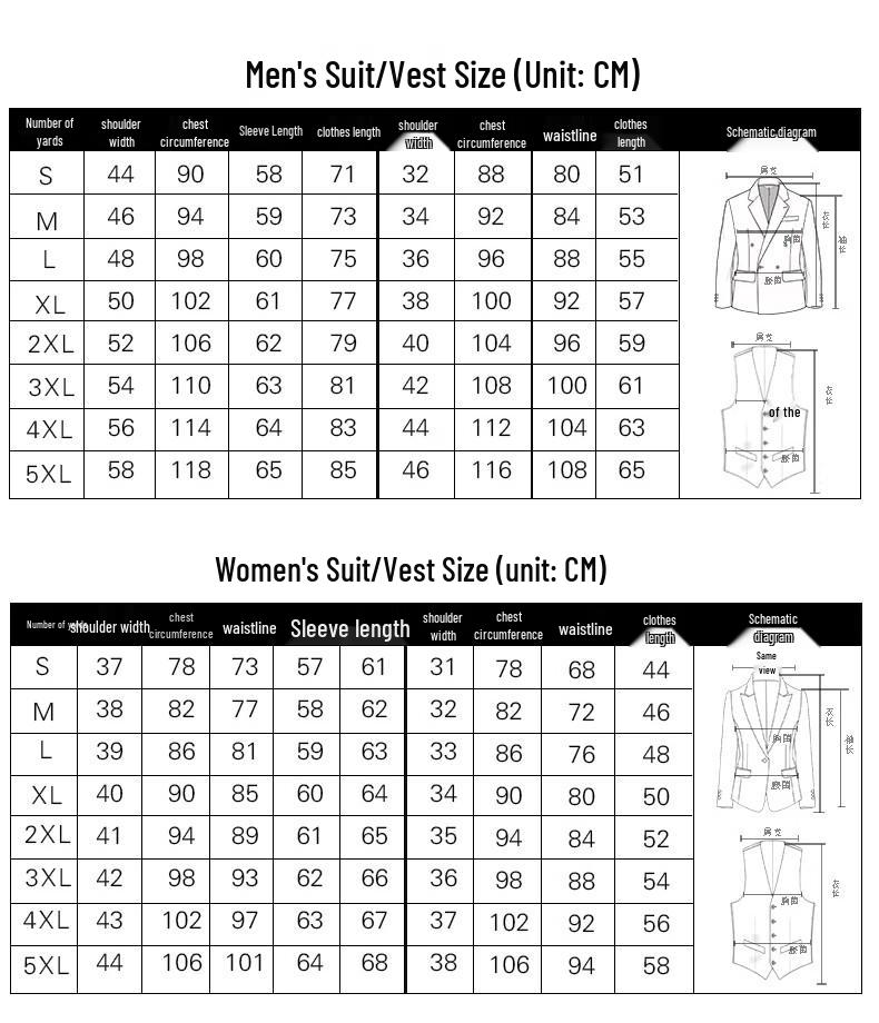 Teluoman Unisex Business Suit Vest