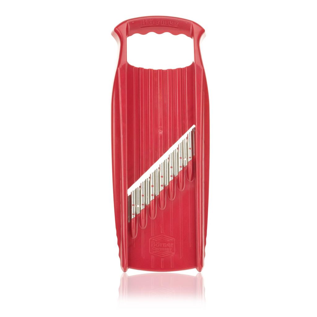 Borner PL Waffle Slicer XXL Directly Sold by the Official German (Red) - Manufacturer!