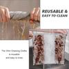 10-30pc Magic Metal Wire Dishcloth Triple Layer Thickened Cleaning Cloths Kitchen Dishwashing Scour Pads Microfiber Wash Cloth