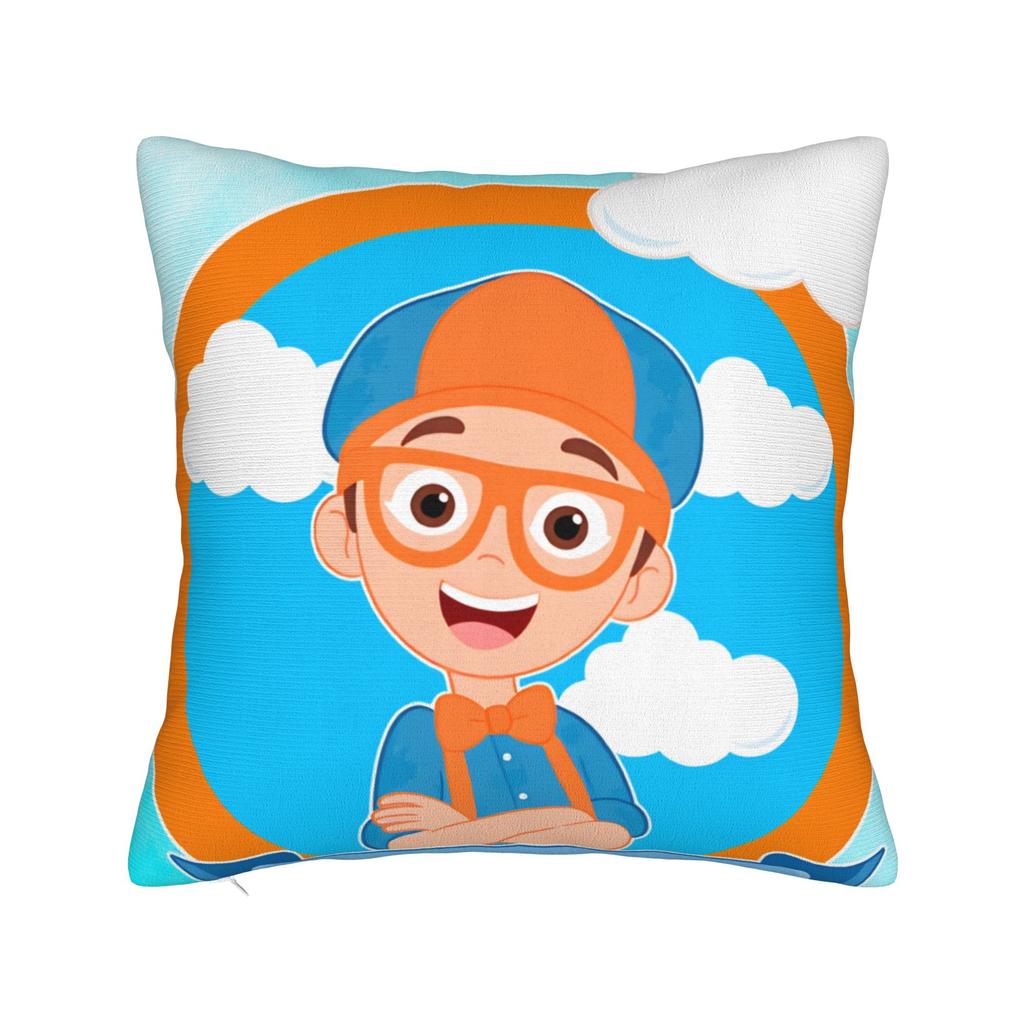 Cartoon B-Blippiing Pillow Case Custom Pillow Cover Kawaii Pillowcases For Sofa Bedroom Home Decor