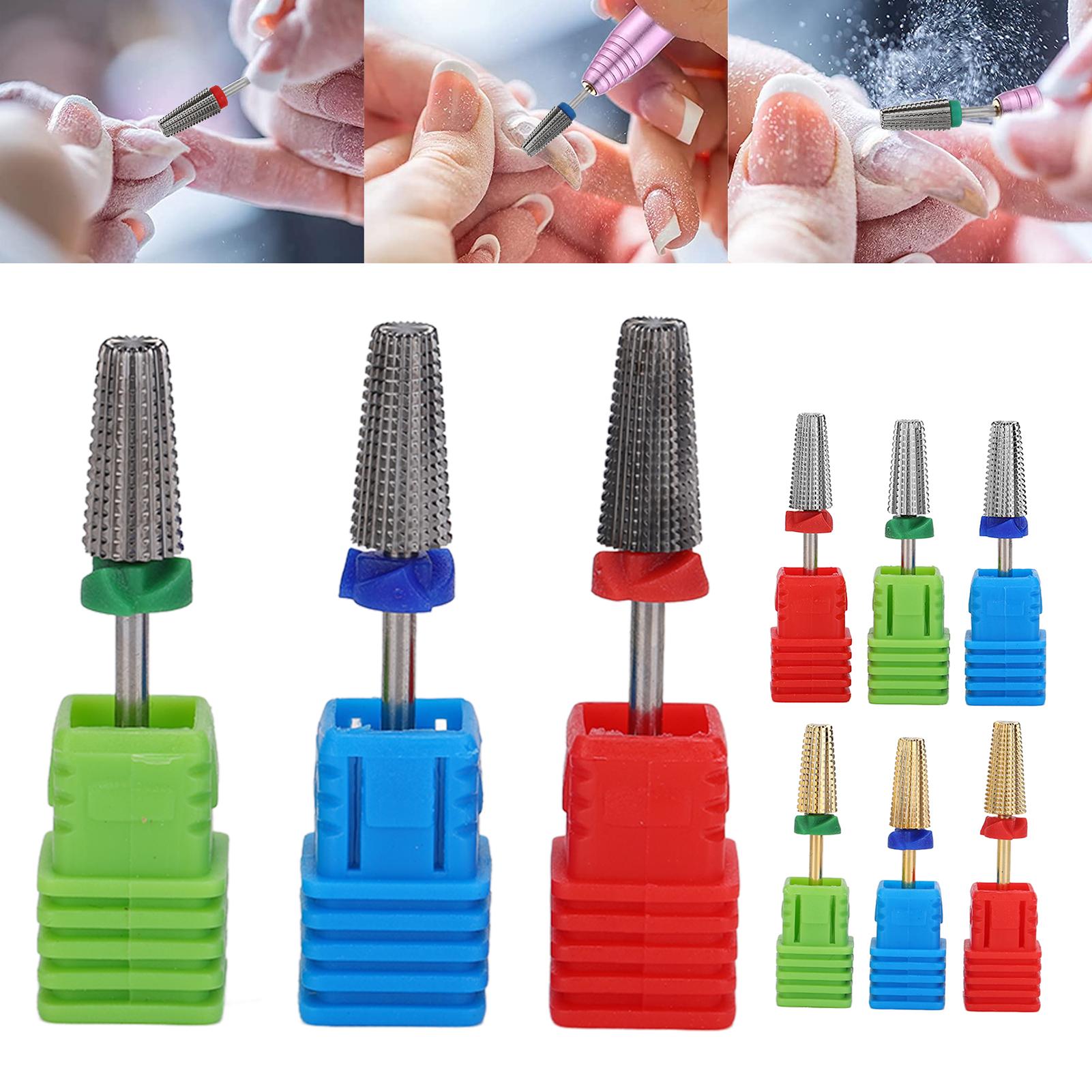 Насадки для маникюрного аппарата Электрические Профессиональные Вольфрамово-карбидные — фото 10