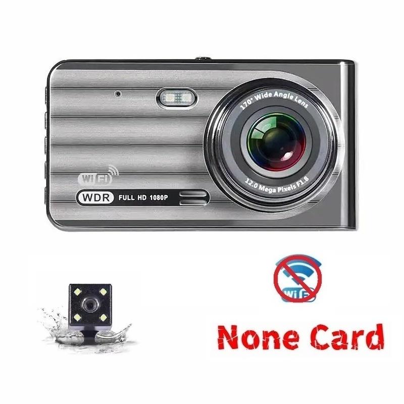 4.0-inch High-definition Driving Recorder WIFI Wireless Mobile Phone Interconnection Car Dual Lens Dual Recording