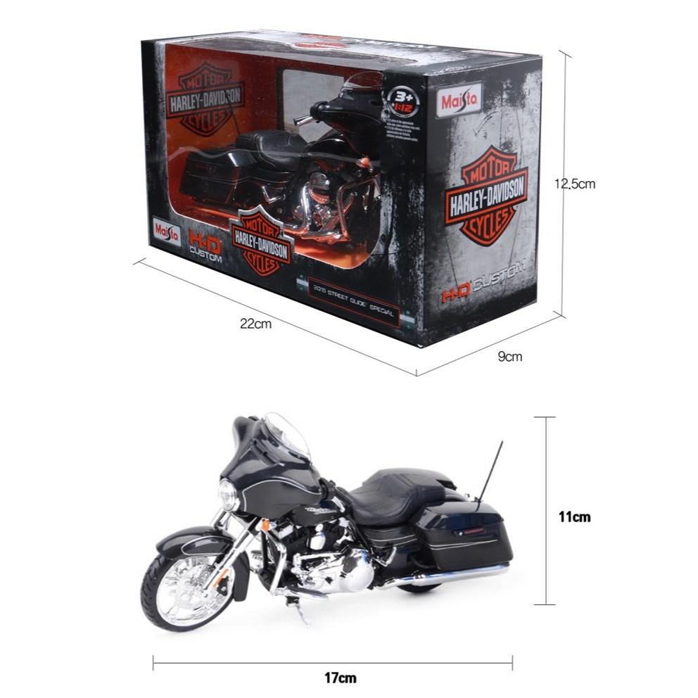 Maisto 1:12 Harley-Davidson 2015 Street Glide Special Motorcycle Diecast Model