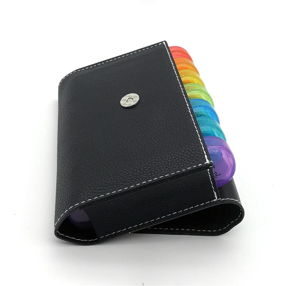 

Таблетница 7 дней органайзер 21 сетка 3 раза в день портативный дорожный с большими отделениями для витаминов лекарств рыбьего жира