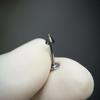 10pcs Implant Grade F136 Titanium Gothic Spike Labret Tragus Helix Bar Lip Bar Rings Stud Cartilage Ear Piercings Body Jewelry