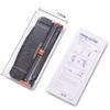A3/4 Paper Cutter 12 Inch Titanium Paper Trimmer Scrapbooking Tool with Automatic Security Safeguard and Side Ruler Paper Cutter