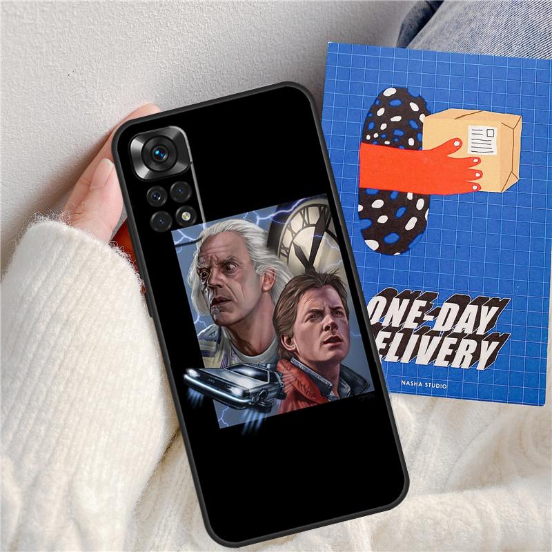 Back to the Future Funda For Xiaomi Redmi Note 11 9 10 12 13 14 Pro 9S 10S 11S 12S Redmi 13C 10C 12C 14C Case