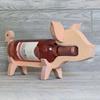 Weinregal Gratfrei Tierform Arbeitsplatte Freistehend Weinflaschenhalter für Bar