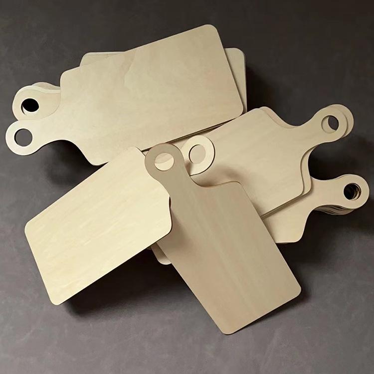 Wooden Cutting Board with Handle - Small Paddle for DIY Vegetable Decoration