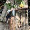 Household All Steel Forging Durable Qinggang Wood Carving Tai Chi Axe Convenient Hand Tool for Chopping Wood and Chopping Wood