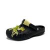 Crocs Baya EVA Fresh and Romantic Sweet Dopamine Butterfly Flower Fashion and Leisure College Hole Shoes Women Black