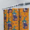 Witch Halloween Shower Curtain Spooky Gothic Home Decor Bathroom Set Vintage Horror Tapestry Wall Hanging Room Divider