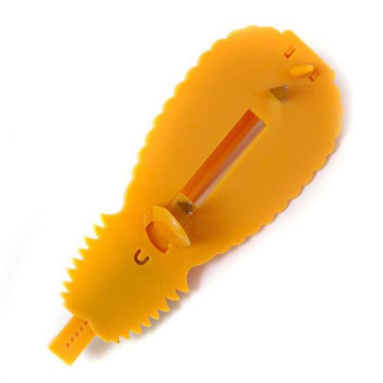 Kráječ na ananas Snadno se čistí Ostrý Přenosný Roztomilý tvar Lehký Odstraňte jádro ananasu Nerezový Nastavitelný Inovativní škrabka na ananas