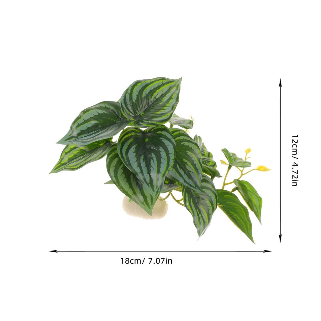 POPETPOP Artificial Plant Decoration Reptile Climbing Plant Turtle Tank Plant Reptile Plant Decor Reptile Accessories