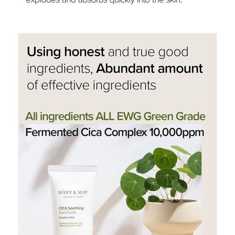 Mary&May - CICA Soothing Sun Cream Mini