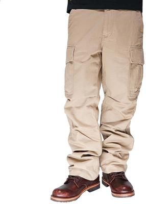 BASIC FATIGUE PANTS 6126129 khaki-S