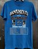 NEW Movements 2025 North American Tour Dates  Blue All Size T-Shirt AL779