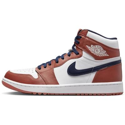 Eastside Golf X Air 1 High Golf Out the Mud Unisex Sneakers Orange Burnt-Sunrise White DZ4523-800