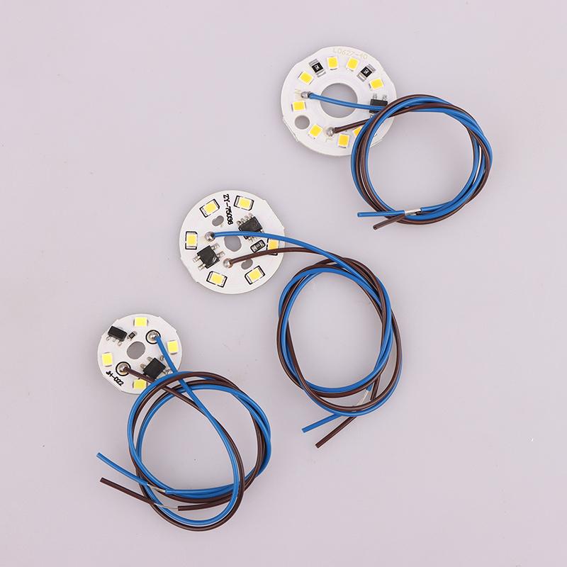 2W 3W 6W AC 220V Circular Pendant Light Renovation Patch Cold Warm White Lamp Beads For Bulb No Need Driver LED Chip