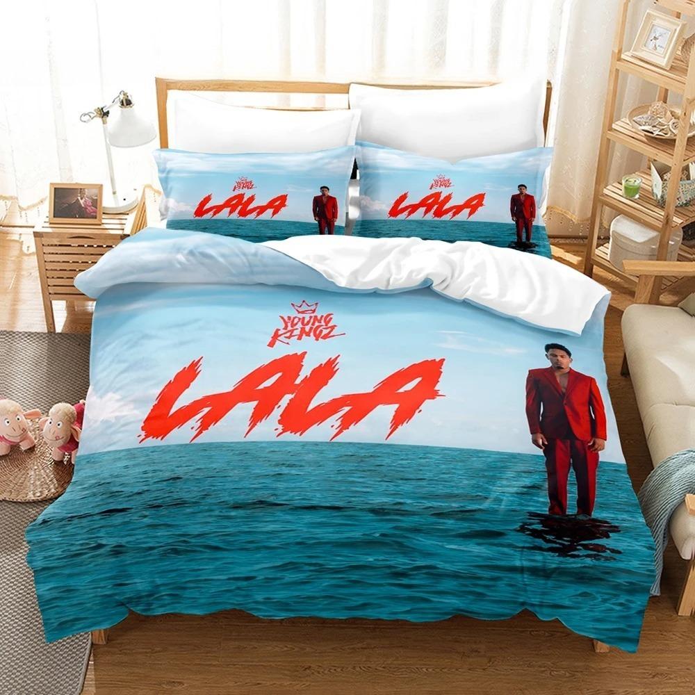 3D Print Rapper M-Myke Towers Bedding Set Single Twin Full Queen King Size Bed Set Adult Kid Bedroom Duvetcover Sets