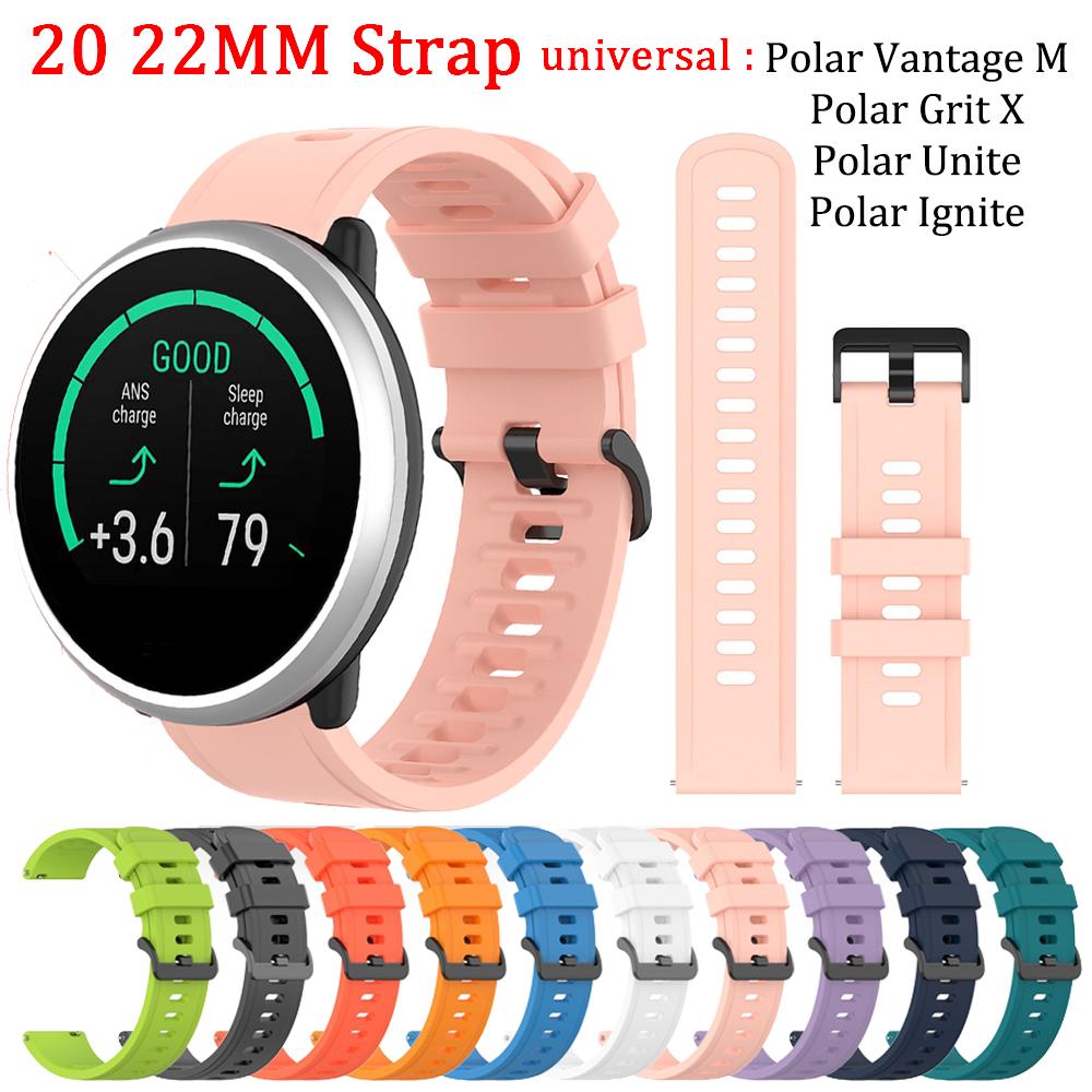 Neues weiches Silikonband für Polar Ignite/unite Smartwatch-Armband Sportarmband für Polar Vantage M/Grit X Armband Zubehör