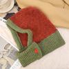 Autumn Headgear Earflaps Scarf Hat Balaclava Pilling Resistant Bomber Cap Windproof Ear Protection Bib Hat Women Lady