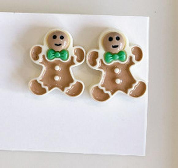 Kids' Christmas Cartoon Princess Clip-On Earrings: Cute, No Piercing Needed