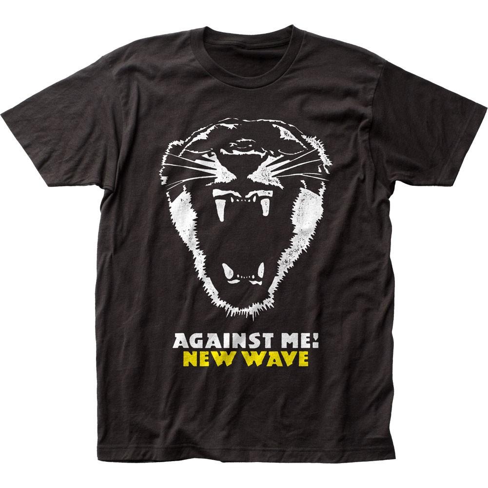 Against Me! New Wave Mens T Shirt Music Classic Concert Rock Band Tee New Black XL