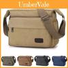 Stylish Canvas Shoulder Bag For Men Large Capacity Street Fashion Multiple Compartments