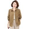 Women's Stylish Casual Lapel Jacket for Mature Mothers