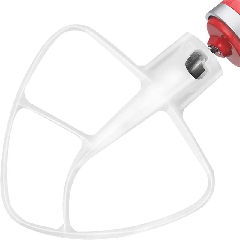 Batedor Plano Revestido K45B de Reposição Para Batedeira Planetária de Cabeça Inclinável de 4,5-5 Qt Batedor Plano Batedor Palheta Anexo Para Tigelas de Batedeira Planetária