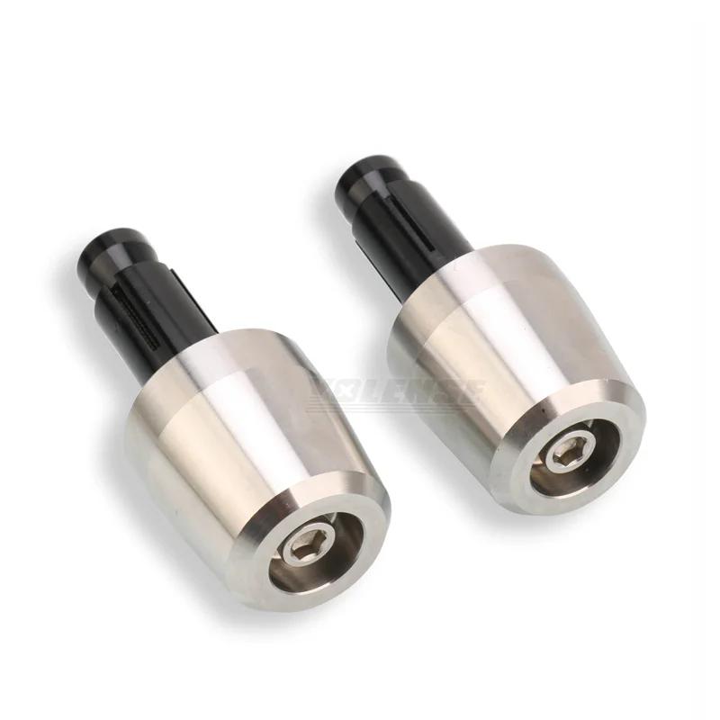 Motorcycle CNC Handle Bar End Handlebar Grips Ends Cap Plug Slider For Husqvarna 401 Svartpilen 401 Vitpilen 250