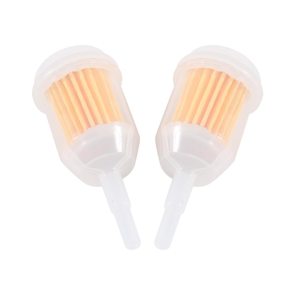 2x Universal Car Motor Petrol Inline Pipe Reusable Fuel Filter 6 8mm Hose