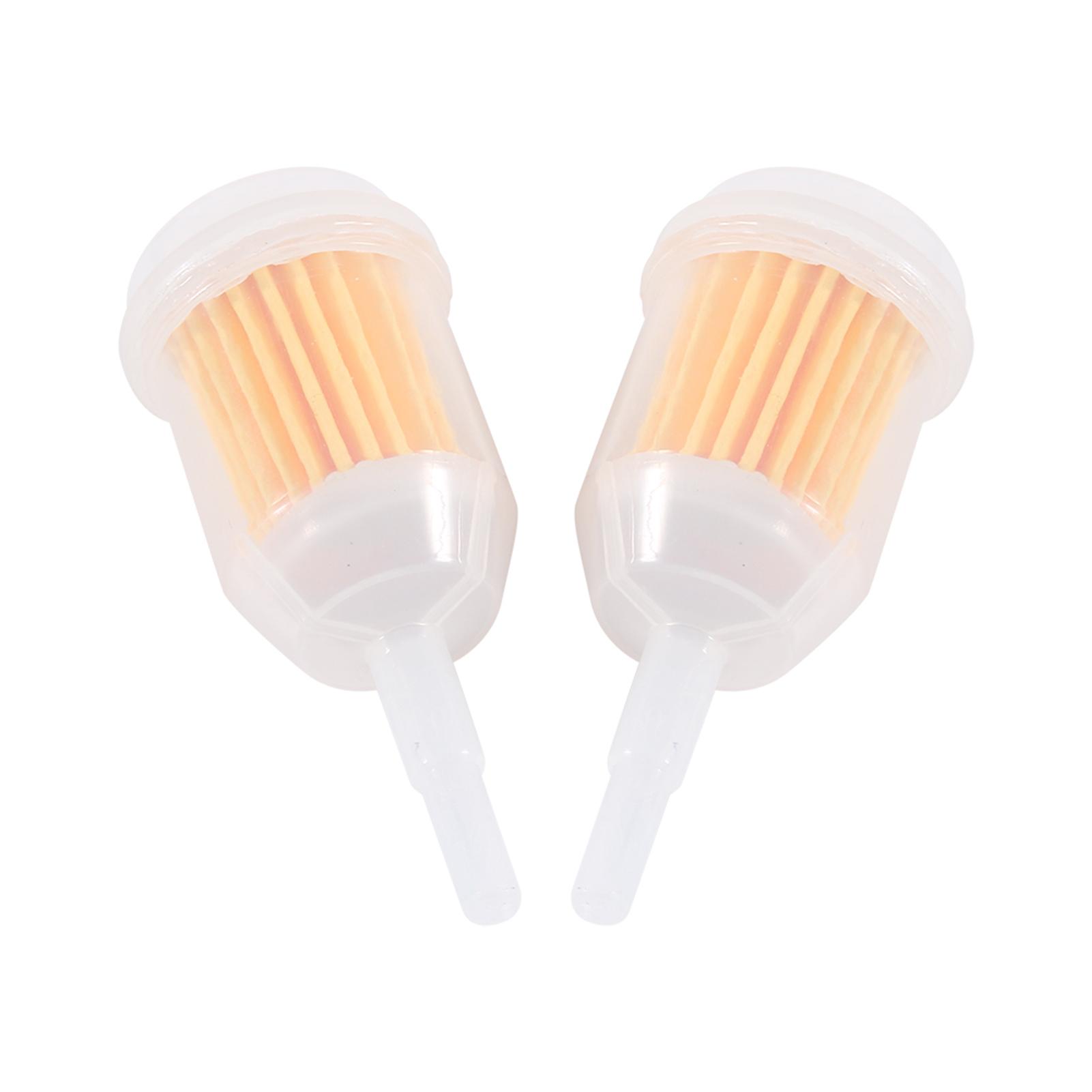 

2x Universal Car Motor Petrol Inline Pipe Reusable Fuel Filter 6 8mm Hose