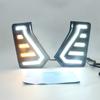 2x Front Fog Light DRL Daytime Running Lamp White/Yellow  For Toyota Tacoma 2024