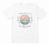 Be The Light Christian Bible Verse Faith Graphic Unisex White T-shirt