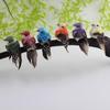 Feathered Bird Handicraft Decoration for Garden Landscaping and Photography Props