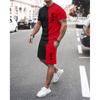 Men Summer Tracksuit 2 Piece Sets The Crown King 3D Print Jogging Set Fashion Men's Oversized Beach Sportwear Outfits Suits 6XL