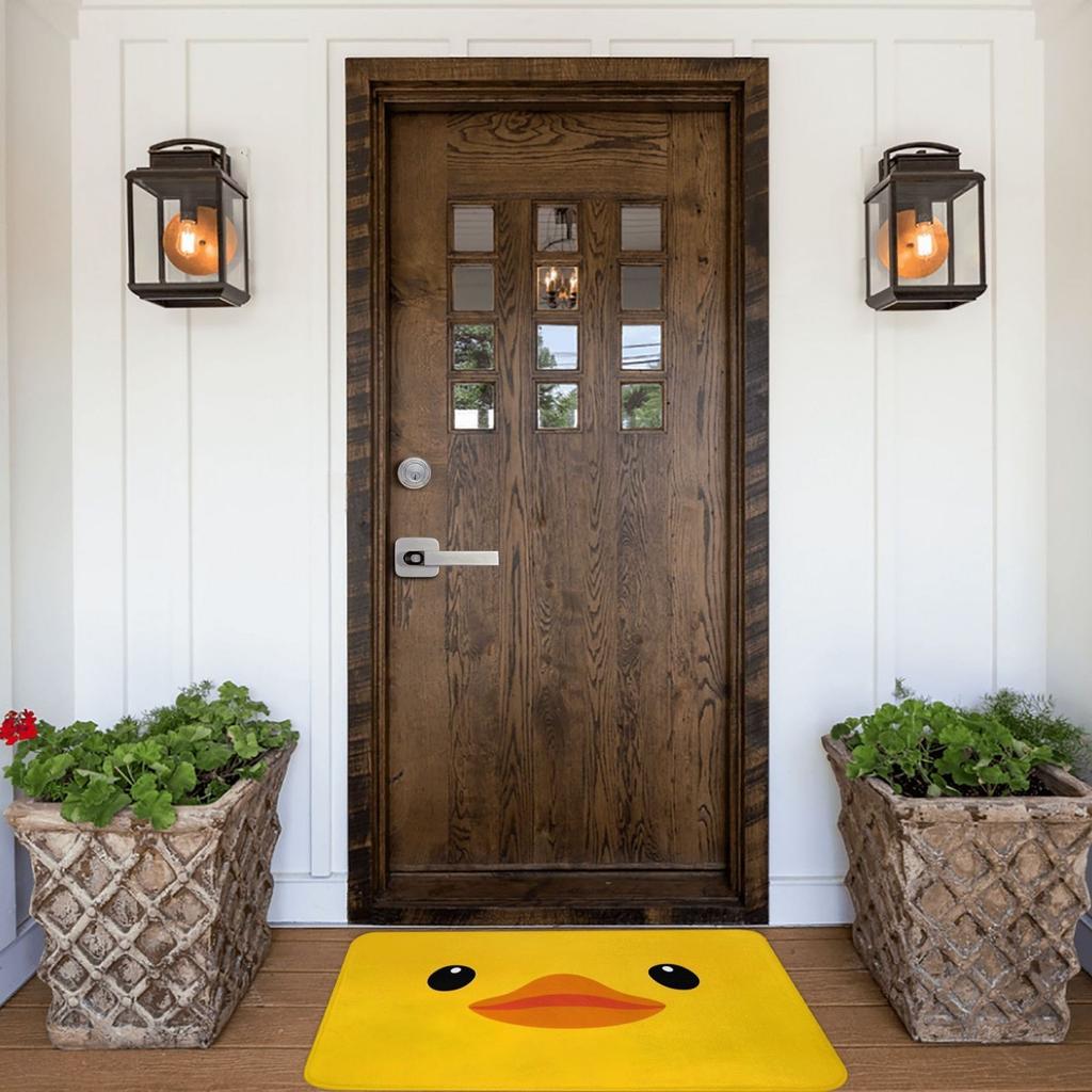1PC Duck Pattern Kitchen Rugs Non-Slip Door Mats Pop design Bathroom Rug Bath Mat Carpet for Home Sink Laundry Decor