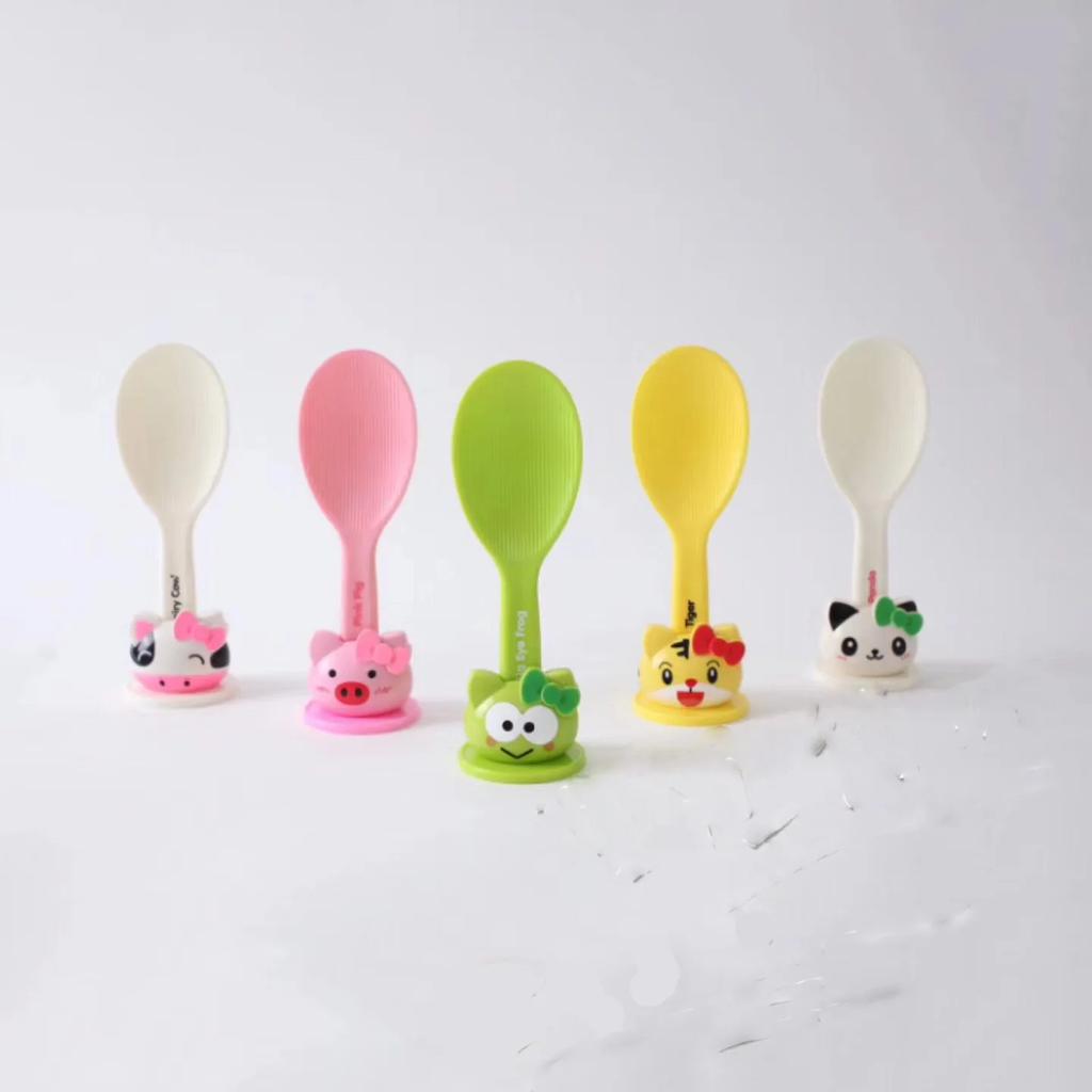 Cartoon Nonstick Rice Spoon Animal Shaped Stereoscopic Rice Shovel Cookware Kitchen Supplies Kitchen Accessories