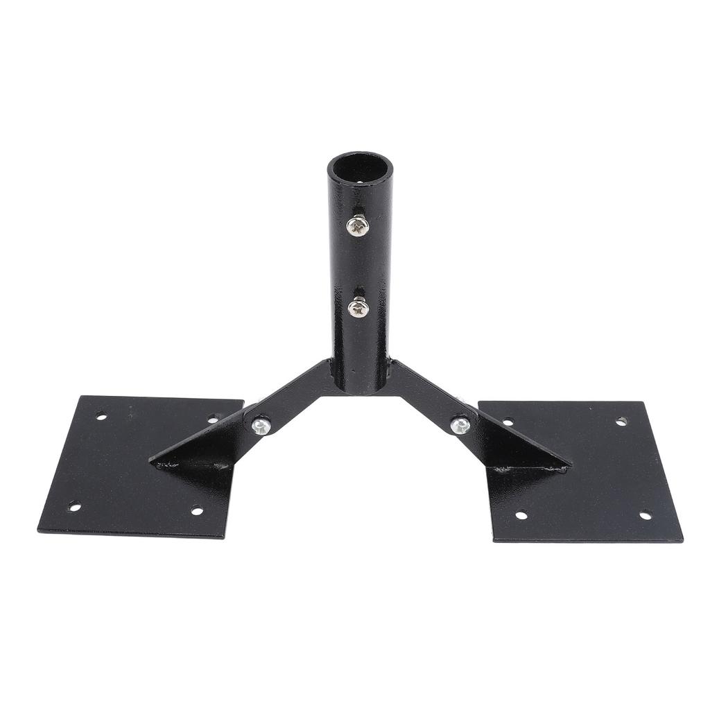 Balancing Roof Mount Door,   Steel Bracket Dual Purpose Flag Holder for Shaped Roof Garden and Flat Roofs
