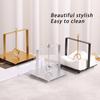 Flat Napkin Holder Metal Napkin Holder Lift Handle Modern Elegant  Paper Napkin Dispenser for Restaurant Hotel Home