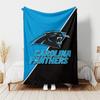 1pc Blanket - Carolina Panthers Print Design, Lightweight Blanket for Sofa, Bed- Soft &Warm, Gift for All Seasons