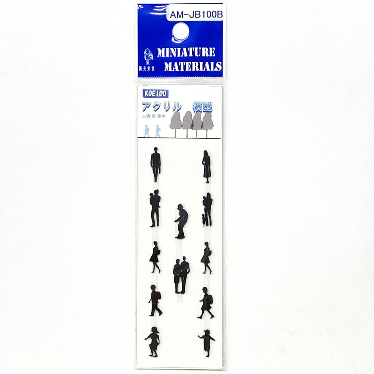 

Koeido Acrylic 12 1mm Thick Model, Model, Figures, Black, AM-JB-100B