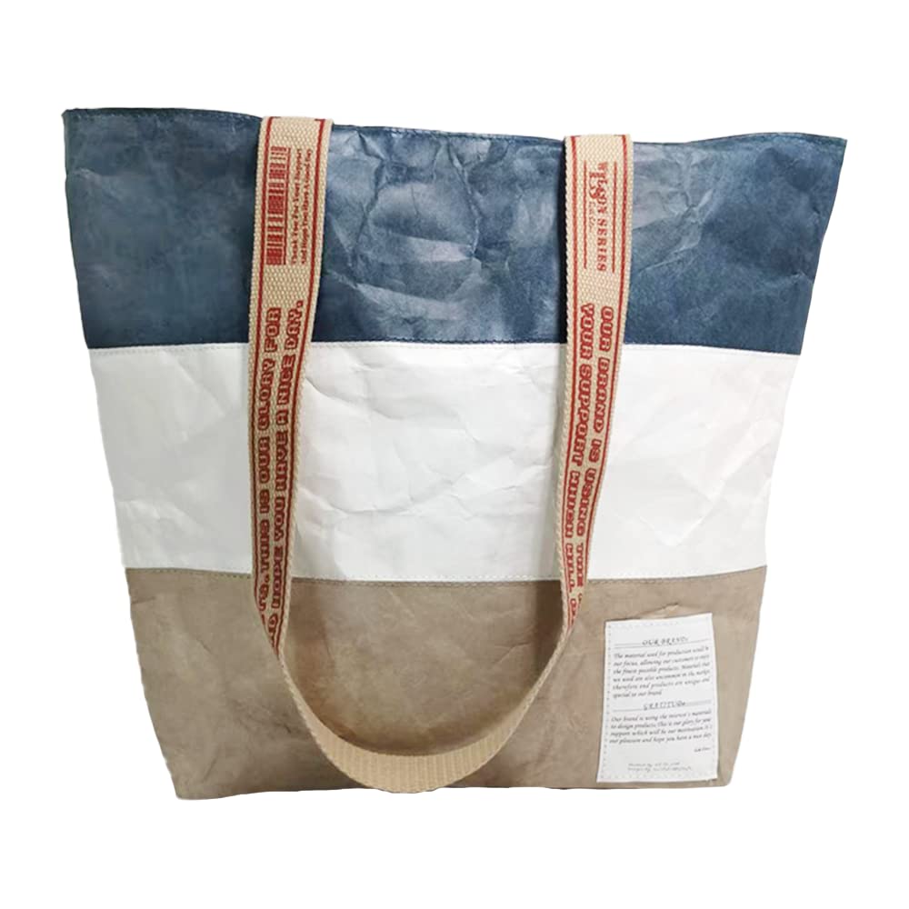 

I.S. WILSON SERIES Tyvek Tote Bag Blue ITVK-4-3BL
