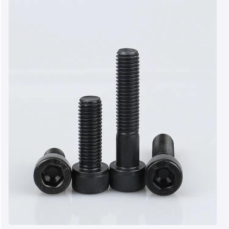 12.9 High-Strength Blackened Cylindrical Head Hex Socket Cap Bolt M10/M12/M16/M18/M20
